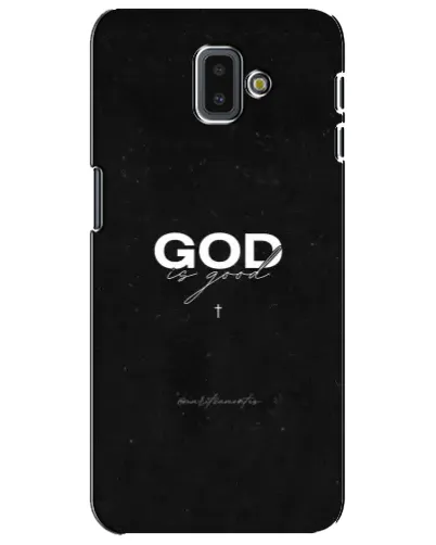 Чехол для Samsung Galaxy J6 Plus 2018 (J610) с картинкой «GOD — Бог над всем»