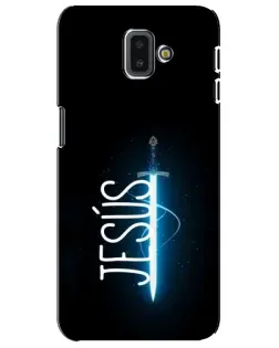 Чехол для Samsung Galaxy J6 Plus 2018 (J610) с картинкой «Меч Духа Jesus»