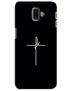 Чехол для Samsung Galaxy J6 Plus 2018 (J610) с картинкой «Тонкий крест»