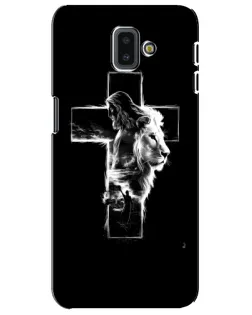 Чехол для Samsung Galaxy J6 Plus 2018 (J610) с картинкой «Сияющий крест Jesus»