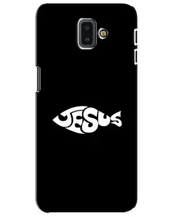 Чехол для Samsung Galaxy J6 Plus 2018 (J610) с картинкой «Рыба Jesus»