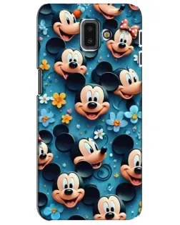 Чохол для Samsung Galaxy J6 Plus 2018 (J610) з картинкою «Паттерн Міккі та Мінні» Чохол для Samsung Galaxy J6 Plus 2018 (J610) з картинкою «Паттерн Міккі та Мінні»