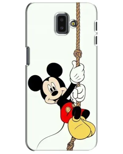 Чехол для Samsung Galaxy J6 Plus 2018 (J610) с картинкой «Mickey на канате»