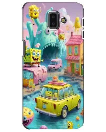 Чехол для Samsung Galaxy J6 Plus 2018 (J610) с картинкой «Монстр-трак приключения» Чехол для Samsung Galaxy J6 Plus 2018 (J610) с картинкой «Монстр-трак приключения»