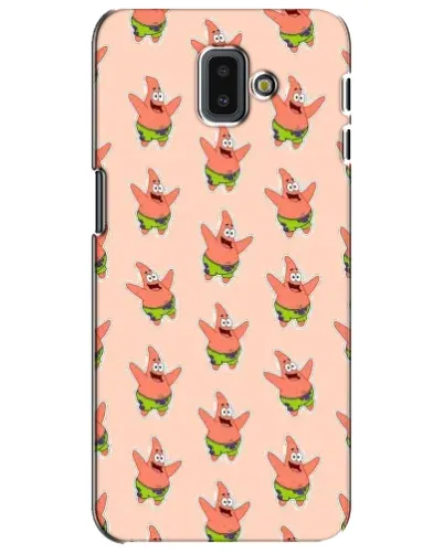 Чехол для Samsung Galaxy J6 Plus 2018 (J610) с картинкой «Патрик Стар паттерн» Чехол для Samsung Galaxy J6 Plus 2018 (J610) с картинкой «Патрик Стар паттерн»
