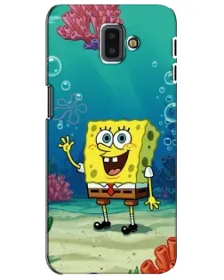 Чехол для Samsung Galaxy J6 Plus 2018 (J610) с картинкой «Подводный привет»