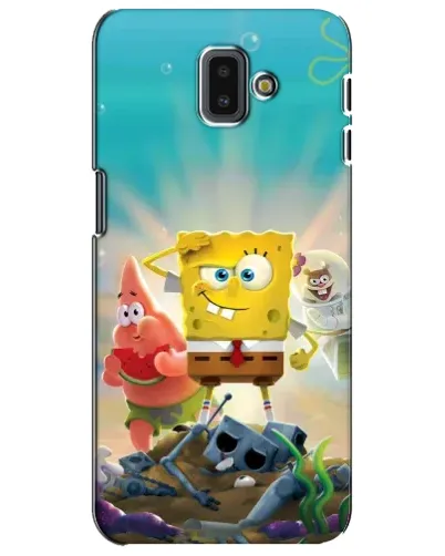 Чехол для Samsung Galaxy J6 Plus 2018 (J610) с картинкой «Спанч Боб победитель» Чехол для Samsung Galaxy J6 Plus 2018 (J610) с картинкой «Спанч Боб победитель»