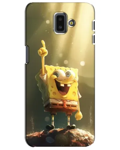 Чехол для Samsung Galaxy J6 Plus 2018 (J610) с картинкой «Сияющий Спанч Боб» Чехол для Samsung Galaxy J6 Plus 2018 (J610) с картинкой «Сияющий Спанч Боб»