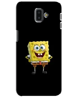 Чехол для Samsung Galaxy J6 Plus 2018 (J610) с картинкой «Классический Губка Боб»
