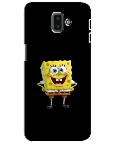 Чехол для Samsung Galaxy J6 Plus 2018 (J610) с картинкой «Классический Губка Боб» Чехол для Samsung Galaxy J6 Plus 2018 (J610) с картинкой «Классический Губка Боб»