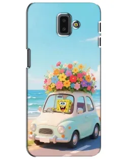 Чехол для Samsung Galaxy J6 Plus 2018 (J610) с картинкой «Автомобильное путешествие»