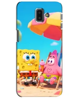 Чехол для Samsung Galaxy J6 Plus 2018 (J610) с картинкой «Отдых на пляже»