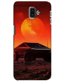 Чохол для Samsung Galaxy J6 Plus 2018 (J610) з картинкою «Cybertruck на Марсі»