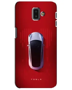 Чохол для Samsung Galaxy J6 Plus 2018 (J610) з картинкою «Tesla Top View»