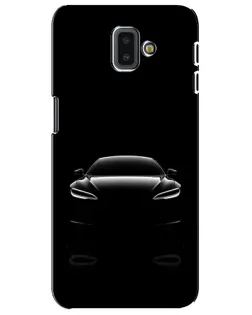 Чохол для Samsung Galaxy J6 Plus 2018 (J610) з картинкою «Силует Tesla Night»
