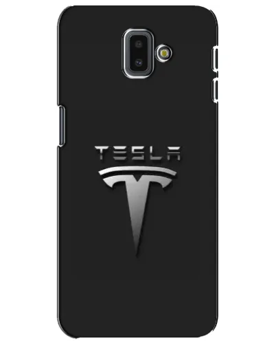 Чохол для Samsung Galaxy J6 Plus 2018 (J610) з картинкою «Сталевий логотип Tesla» Чохол для Samsung Galaxy J6 Plus 2018 (J610) з картинкою «Сталевий логотип Tesla»