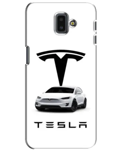 Чохол для Samsung Galaxy J6 Plus 2018 (J610) з картинкою «Tesla White Style» Чохол для Samsung Galaxy J6 Plus 2018 (J610) з картинкою «Tesla White Style»