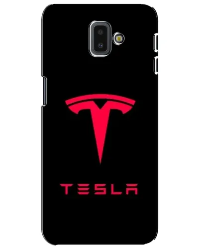 Чохол для Samsung Galaxy J6 Plus 2018 (J610) з картинкою «Tesla Red Logo» Чохол для Samsung Galaxy J6 Plus 2018 (J610) з картинкою «Tesla Red Logo»