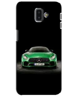 Чехол для Samsung Galaxy J6 Plus 2018 (J610) с картинкой «Mercedes — неоновый лого» Чехол для Samsung Galaxy J6 Plus 2018 (J610) с картинкой «Mercedes — неоновый лого»