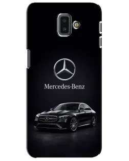 Чехол для Samsung Galaxy J6 Plus 2018 (J610) с картинкой «Mercedes — решетка радиатора» Чехол для Samsung Galaxy J6 Plus 2018 (J610) с картинкой «Mercedes — решетка радиатора»