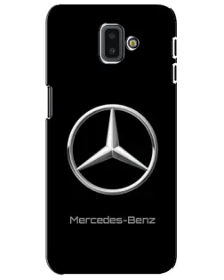 Чехол для Samsung Galaxy J6 Plus 2018 (J610) с картинкой «Mercedes Silver Logo» Чехол для Samsung Galaxy J6 Plus 2018 (J610) с картинкой «Mercedes Silver Logo»