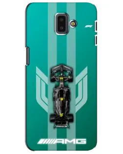 Чехол для Samsung Galaxy J6 Plus 2018 (J610) с картинкой «Mercedes AMG Petronas» Чехол для Samsung Galaxy J6 Plus 2018 (J610) с картинкой «Mercedes AMG Petronas»