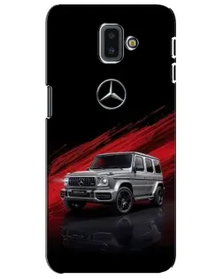 Чехол для Samsung Galaxy J6 Plus 2018 (J610) с картинкой «Mercedes G-Class красный» Чехол для Samsung Galaxy J6 Plus 2018 (J610) с картинкой «Mercedes G-Class красный»