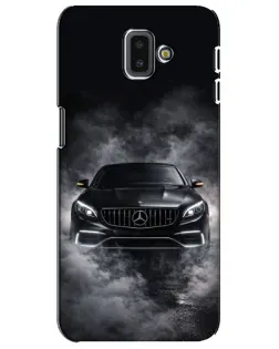 Чехол для Samsung Galaxy J6 Plus 2018 (J610) с картинкой «Mercedes в дыму» Чехол для Samsung Galaxy J6 Plus 2018 (J610) с картинкой «Mercedes в дыму»