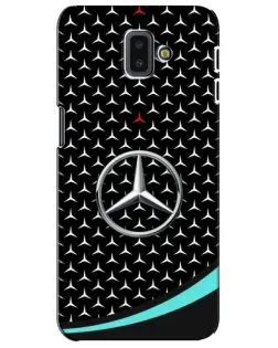 Чехол для Samsung Galaxy J6 Plus 2018 (J610) с картинкой «Mercedes — бирюзовый акцент» Чехол для Samsung Galaxy J6 Plus 2018 (J610) с картинкой «Mercedes — бирюзовый акцент»