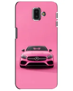 Чехол для Samsung Galaxy J6 Plus 2018 (J610) с картинкой «Розовый Mercedes AMG» Чехол для Samsung Galaxy J6 Plus 2018 (J610) с картинкой «Розовый Mercedes AMG»