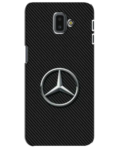 Чехол для Samsung Galaxy J6 Plus 2018 (J610) с картинкой «Карбоновый Mercedes стиль» Чехол для Samsung Galaxy J6 Plus 2018 (J610) с картинкой «Карбоновый Mercedes стиль»