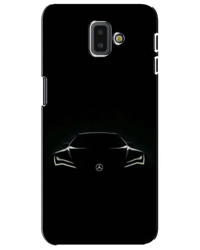 Чехол для Samsung Galaxy J6 Plus 2018 (J610) с картинкой «Mercedes — силуэт авто» Чехол для Samsung Galaxy J6 Plus 2018 (J610) с картинкой «Mercedes — силуэт авто»