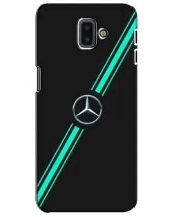 Чехол для Samsung Galaxy J6 Plus 2018 (J610) с картинкой «Спортивные линии Mercedes» Чехол для Samsung Galaxy J6 Plus 2018 (J610) с картинкой «Спортивные линии Mercedes»