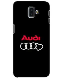 Чохол для Samsung Galaxy J6 Plus 2018 (J610) з картинкою «Логотип Audi Heart»