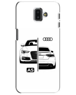 Чохол для Samsung Galaxy J6 Plus 2018 (J610) з картинкою «Audi — контрастний дизайн»