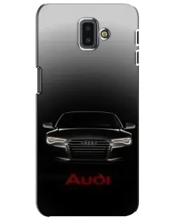 Чохол для Samsung Galaxy J6 Plus 2018 (J610) з картинкою «Audi — градієнтний контур»