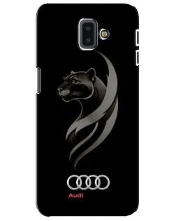 Чохол для Samsung Galaxy J6 Plus 2018 (J610) з картинкою «Графіка — пантера та Audi»