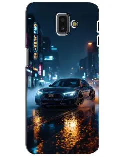 Чохол для Samsung Galaxy J6 Plus 2018 (J610) з картинкою «Нічне місто та Audi»