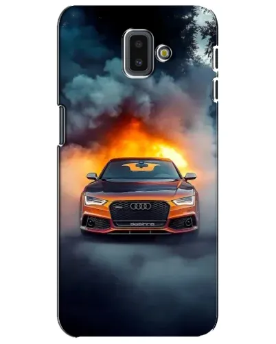 Чохол для Samsung Galaxy J6 Plus 2018 (J610) з картинкою «Audi у вогняному диму» Чохол для Samsung Galaxy J6 Plus 2018 (J610) з картинкою «Audi у вогняному диму»