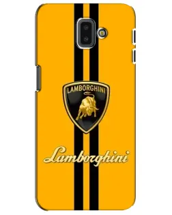 Чохол для Samsung Galaxy J6 Plus 2018 (J610) з картинкою «Lamborghini Stripe жовтий» Чохол для Samsung Galaxy J6 Plus 2018 (J610) з картинкою «Lamborghini Stripe жовтий»