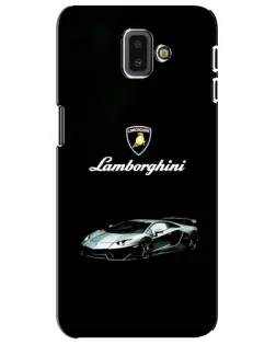 Чехол для Samsung Galaxy J6 Plus 2018 (J610) с картинкой «Логотип Lamborghini классика» Чехол для Samsung Galaxy J6 Plus 2018 (J610) с картинкой «Логотип Lamborghini классика»