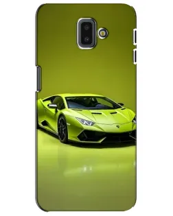 Чехол для Samsung Galaxy J6 Plus 2018 (J610) с картинкой «Салатовый Lamborghini Huracan» Чехол для Samsung Galaxy J6 Plus 2018 (J610) с картинкой «Салатовый Lamborghini Huracan»