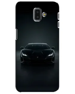Чехол для Samsung Galaxy J6 Plus 2018 (J610) с картинкой «Черный Lamborghini Aventador» Чехол для Samsung Galaxy J6 Plus 2018 (J610) с картинкой «Черный Lamborghini Aventador»