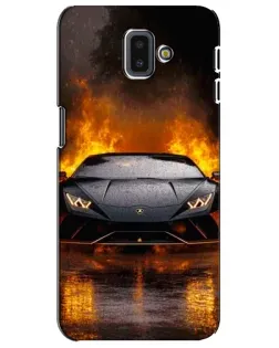 Чехол для Samsung Galaxy J6 Plus 2018 (J610) с картинкой «Lamborghini в огне» Чехол для Samsung Galaxy J6 Plus 2018 (J610) с картинкой «Lamborghini в огне»