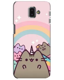 Чехол для Samsung Galaxy J6 Plus 2018 (J610) с картинкой «Единорог Pusheen» Чехол для Samsung Galaxy J6 Plus 2018 (J610) с картинкой «Единорог Pusheen»