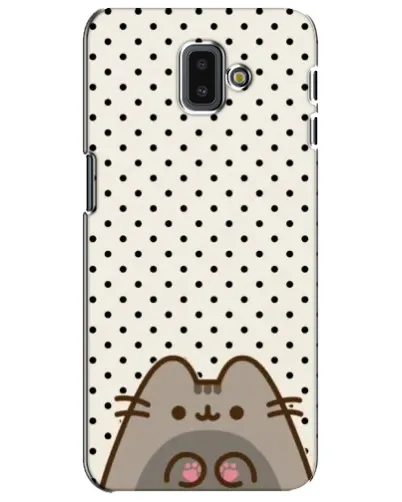 Чехол для Samsung Galaxy J6 Plus 2018 (J610) с картинкой «Пушин в горошек»