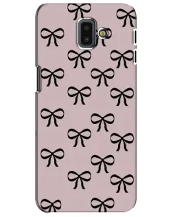 Чохол для Samsung Galaxy J6 Plus 2018 (J610) з картинкою «Чорні бантики» Чохол для Samsung Galaxy J6 Plus 2018 (J610) з картинкою «Чорні бантики»