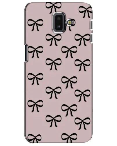 Чохол для Samsung Galaxy J6 Plus 2018 (J610) з картинкою «Чорні бантики» Чохол для Samsung Galaxy J6 Plus 2018 (J610) з картинкою «Чорні бантики»