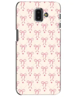 Чохол для Samsung Galaxy J6 Plus 2018 (J610) з картинкою «Рожеві бантики Coquette» Чохол для Samsung Galaxy J6 Plus 2018 (J610) з картинкою «Рожеві бантики Coquette»