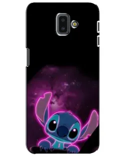 Чохол для Samsung Galaxy J6 Plus 2018 (J610) з картинкою «Неоновий Stitch»